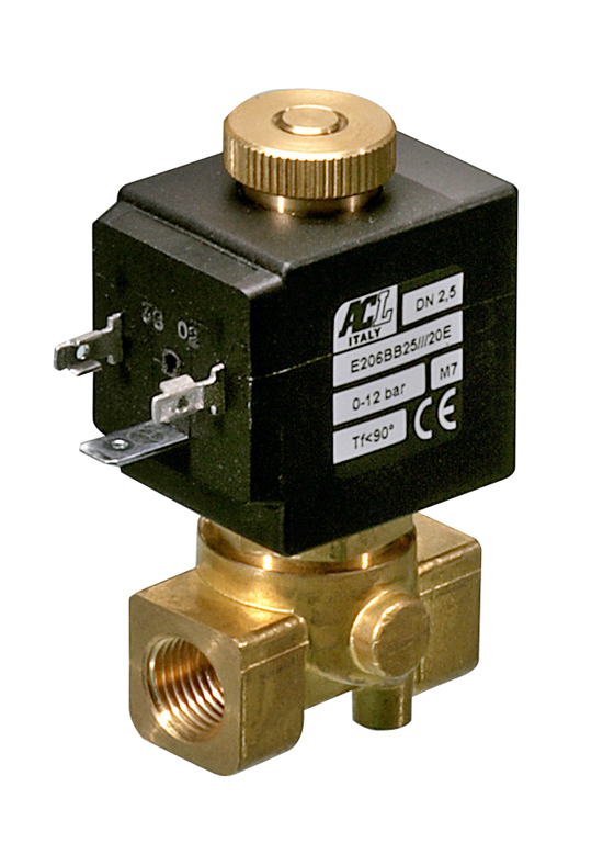 ACL E107BB10 SERİSİ 1/4 SELENOİD VALFLER
