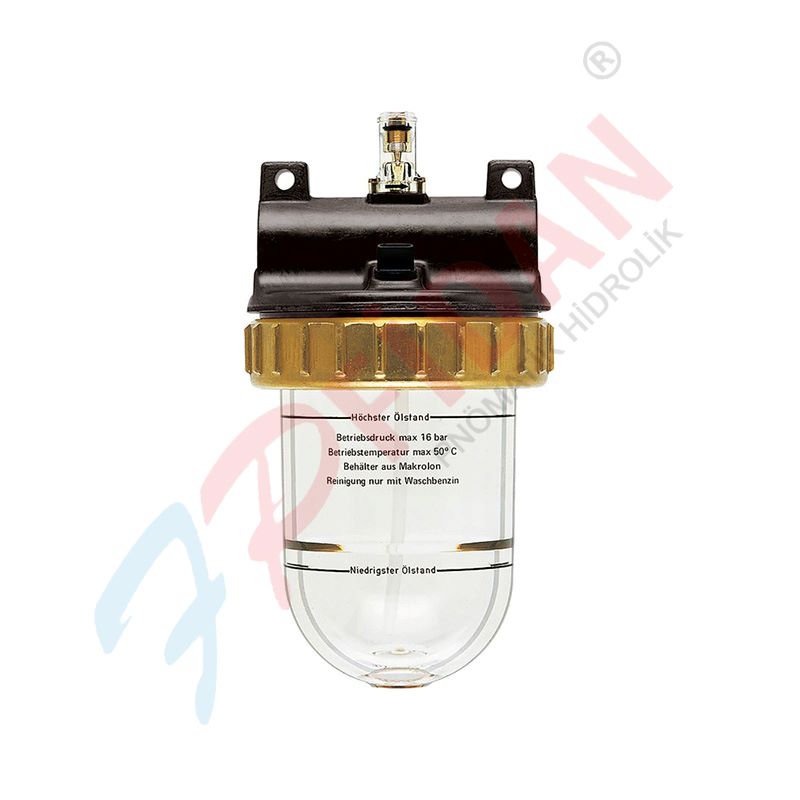 EWO 327.023 3/8” 16 BAR YÜKSEK BASINÇ PLASTİK KAVANOZ PNÖMATİK YAĞLAYICI