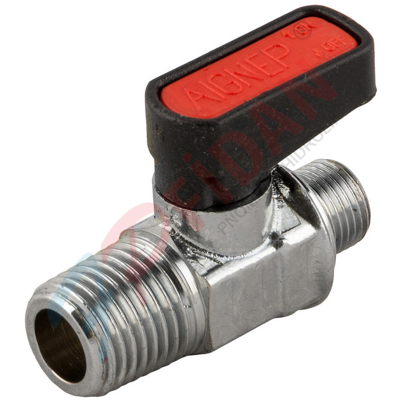 AIGNEP 6330 SERİSİ ERKEK - ERKEK MİNİ KÜRESEL VANALAR
