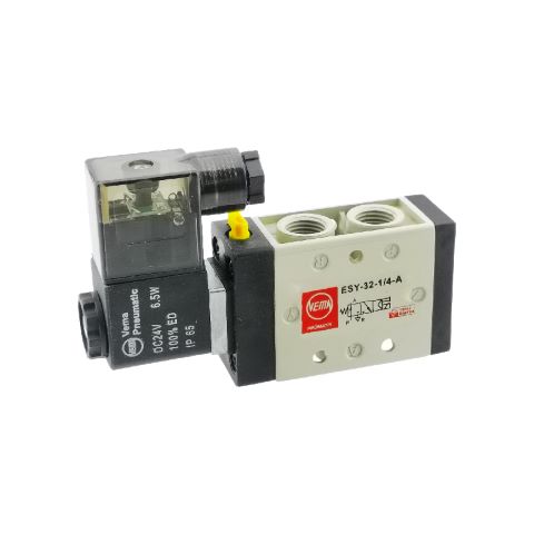 VEMA ESY-32-1/4 M SERİSİ TEK BOBİNLİ PNÖMATİK VALF