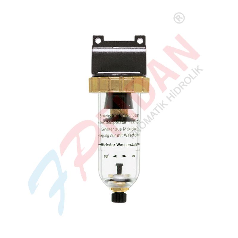 EWO 322.23 3/8” 16 BAR YÜKSEK BASINÇ PNÖMATİK FİLTRE