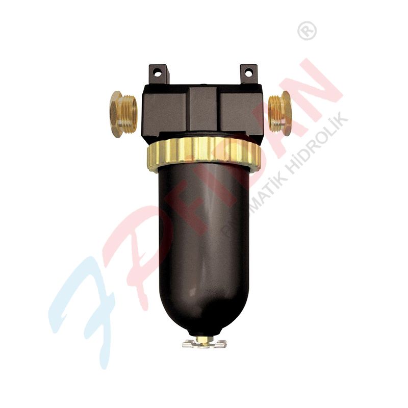 EWO 327.411M  1 1/2” 25 BAR YÜKSEK BASINÇ METAL KAVANOZ PNÖMATİK FİLTRE