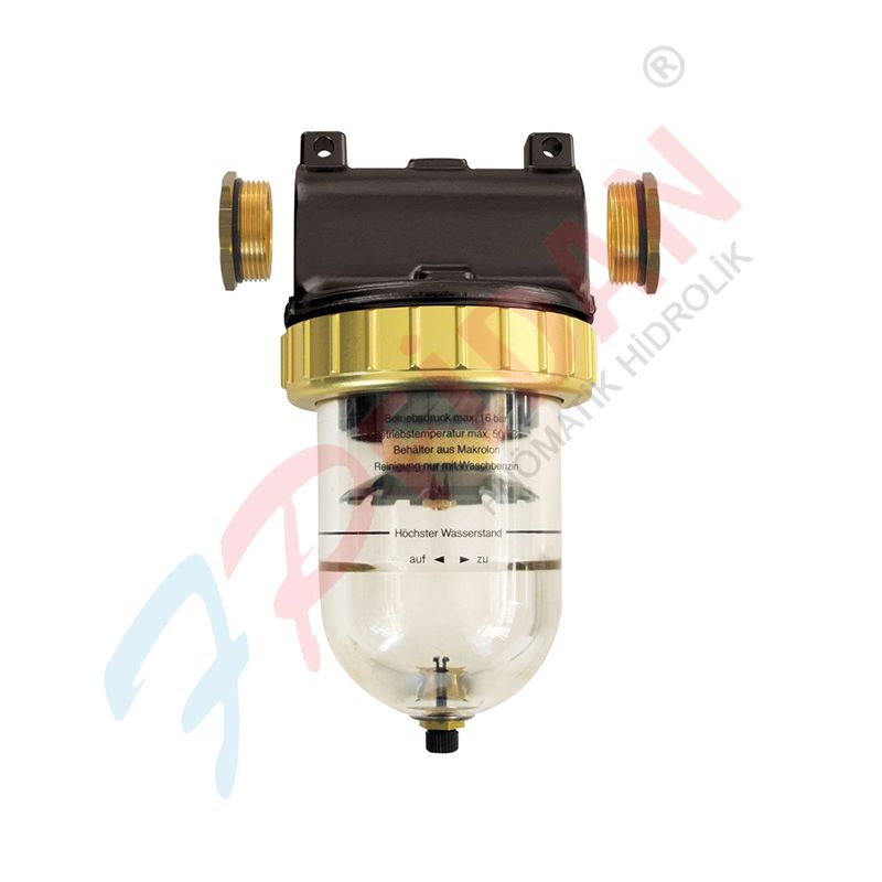 EWO 327.410  1 1/4” 16 BAR YÜKSEK BASINÇ PNÖMATİK FİLTRE