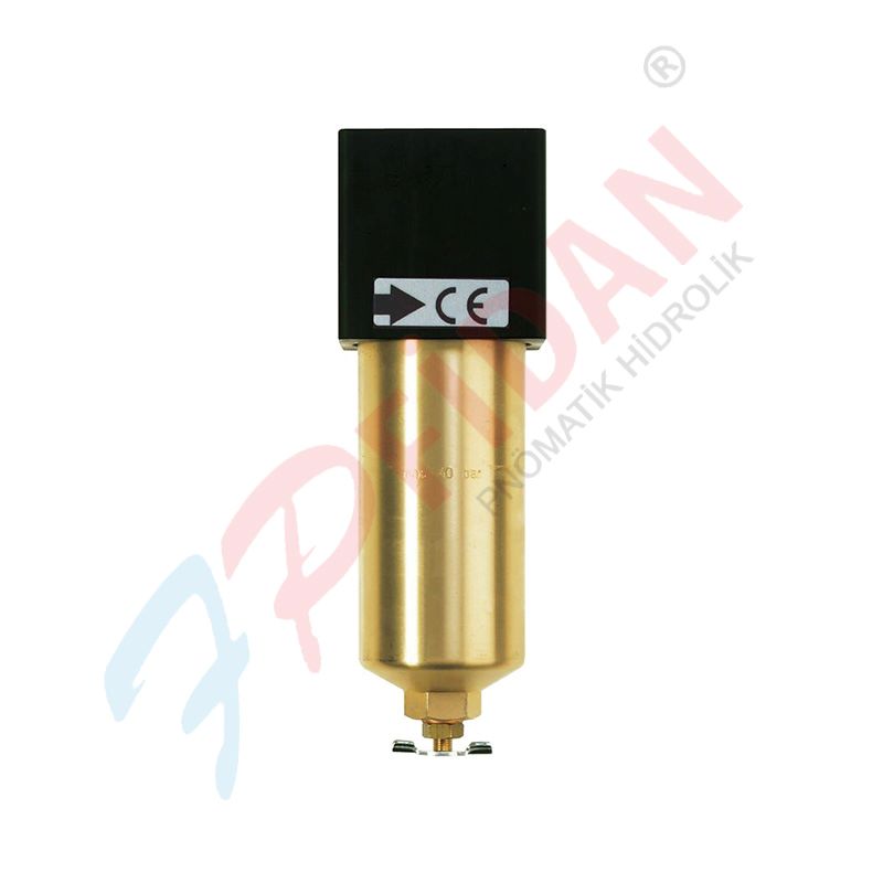 EWO 445.009 1” 40 BAR YÜKSEK BASINÇ METAL KAVANOZ PNÖMATİK FİLTRE