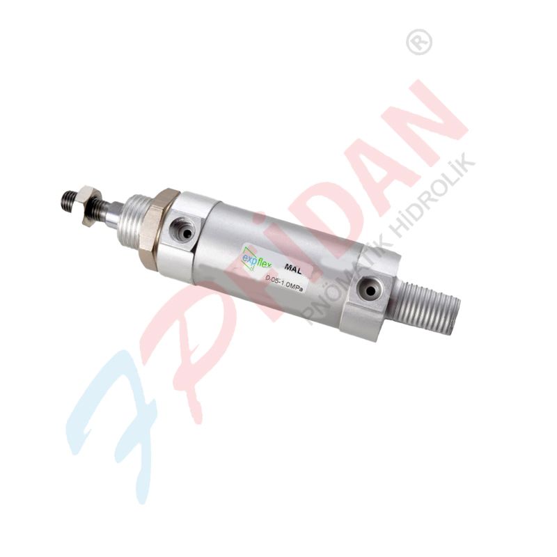 EXPFLEX ISO 6432 MA-L 25 MM SÖKÜLEBİLİR MANYETİK PNÖMATİK SİLİNDİR