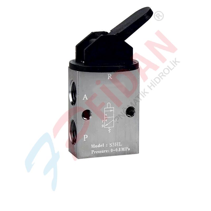 EXPFLEX S3HL-06 1/8” – 3/2 MANDALLI PNÖMATİK VALF