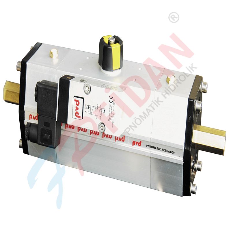 PVD T-PA 70 3P SERİSİ 3 POZİSYONLU PNÖMATİK AKTÜATÖR