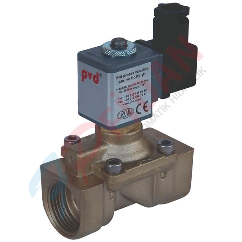PVD T-YA 404 SERİSİ 3/4” DİYAFRAMLI YAKIT SELENOİD VALFLER
