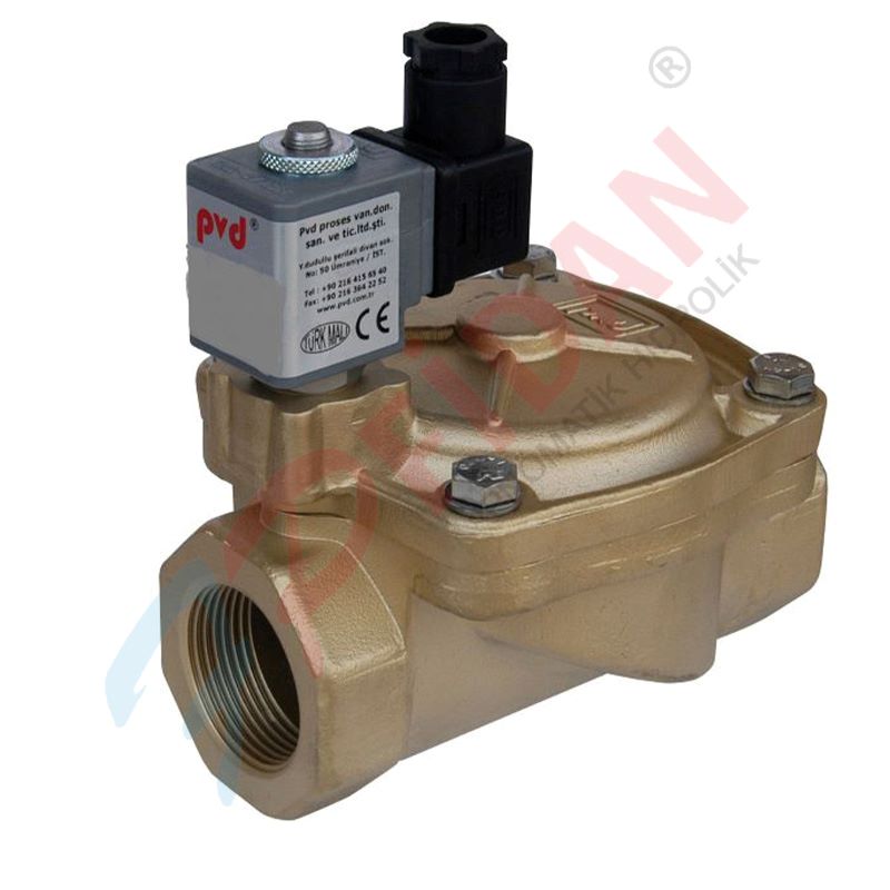 PVD T-YA 409 SERİSİ 1 1/4” DİYAFRAMLI YAKIT SELENOİD VALFLER