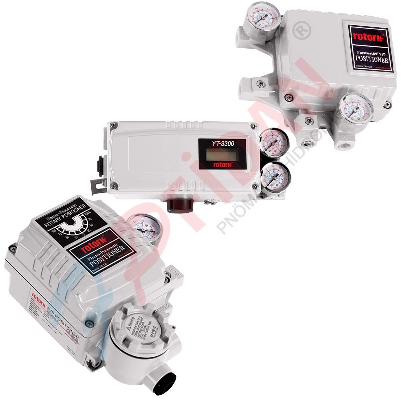 ROTORK YT-1000 RDN 521S10 ELEKTRO PNÖMATİK ROTARY POZİSYONER (E-P POSİTİONER)
