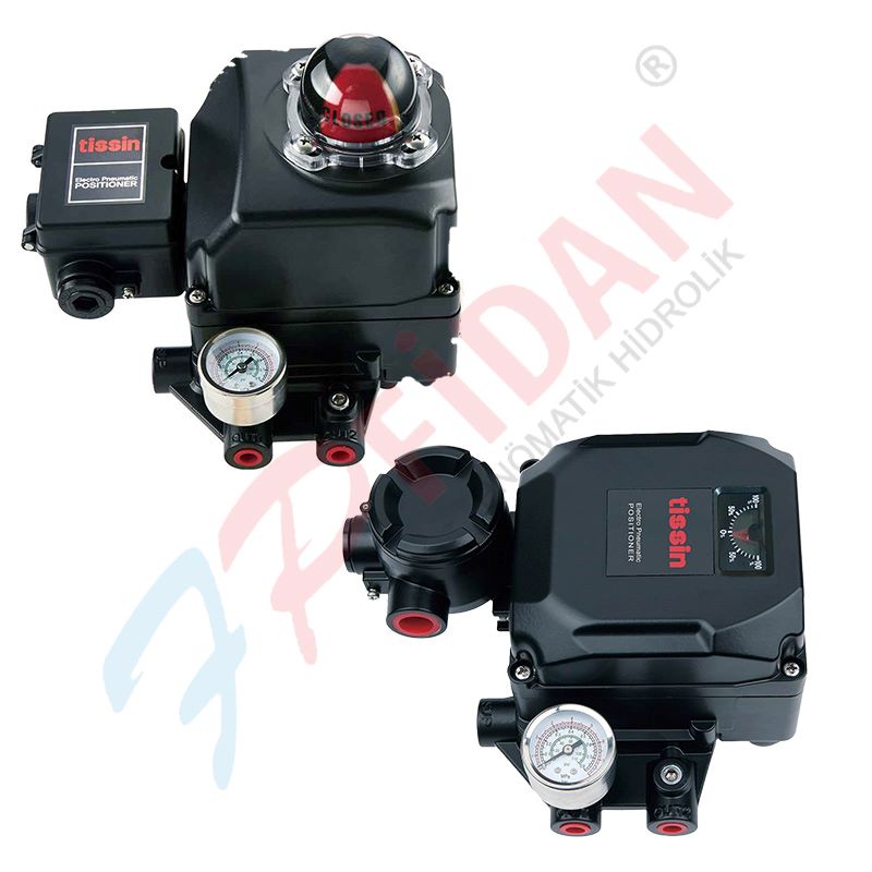 TİSSİN TS-600 RN25S4D ELEKTRO PNÖMATİK ROTARY POZİSYONER (E-P POSİTİONER)