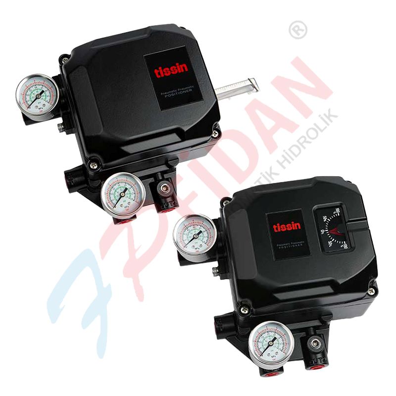 TİSSİN TS-610 R15S1 ELEKTRO PNÖMATİK ROTARY POZİSYONER (P-P POSİTİONER)